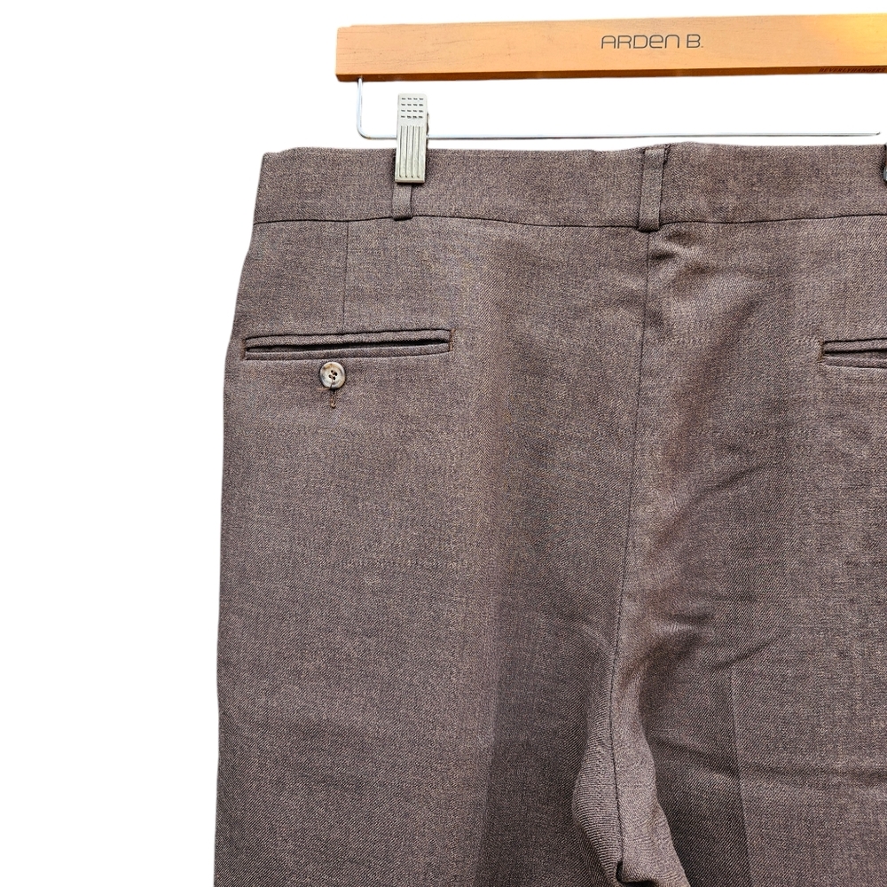 Rainy Day Wools Men's Classic Brown  Dress pants Size 36X32 - Picture 14 of 16